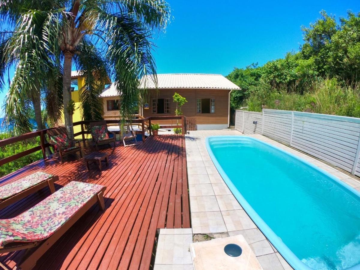 Casa Vista Privilegiada: Piscina E Conforto Garopaba Exterior foto
